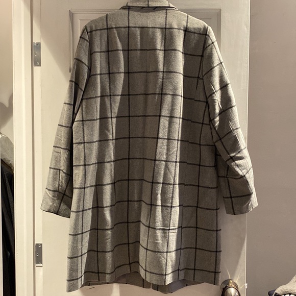 New Look Grid Print Jacket - Picture 5 of 8